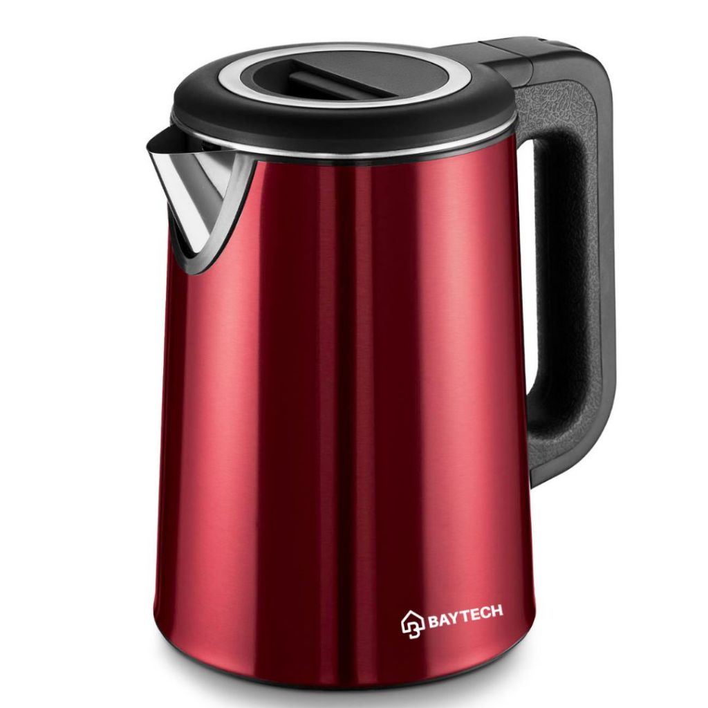 Chaleira Elétrica Inox 2L 110V Aquecimento Rápido para Café e Chá Base Segura INMETRO