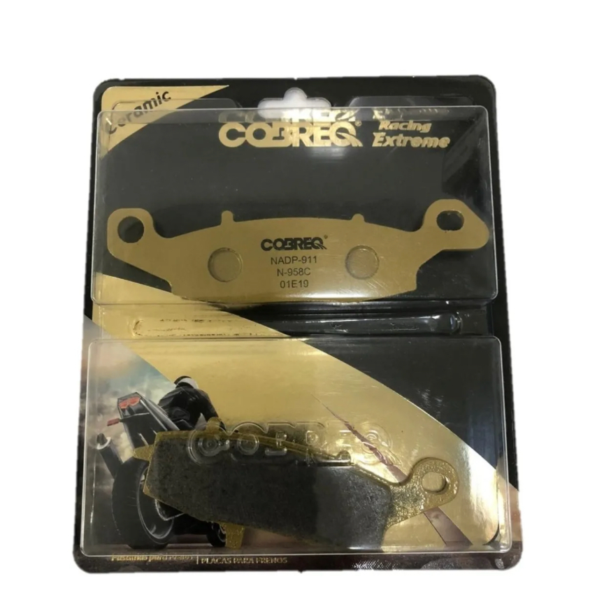Patilha Freio  BANDIT 650 SUZUKI 2013-2014-2015  COBREQ N-958C CERAMIC