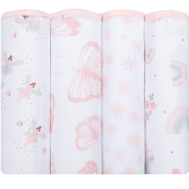 FRALDA PAPI SOFT ESTAMPADA 70CM X 70CM 04 UNIDADES em Oferta na Shopee