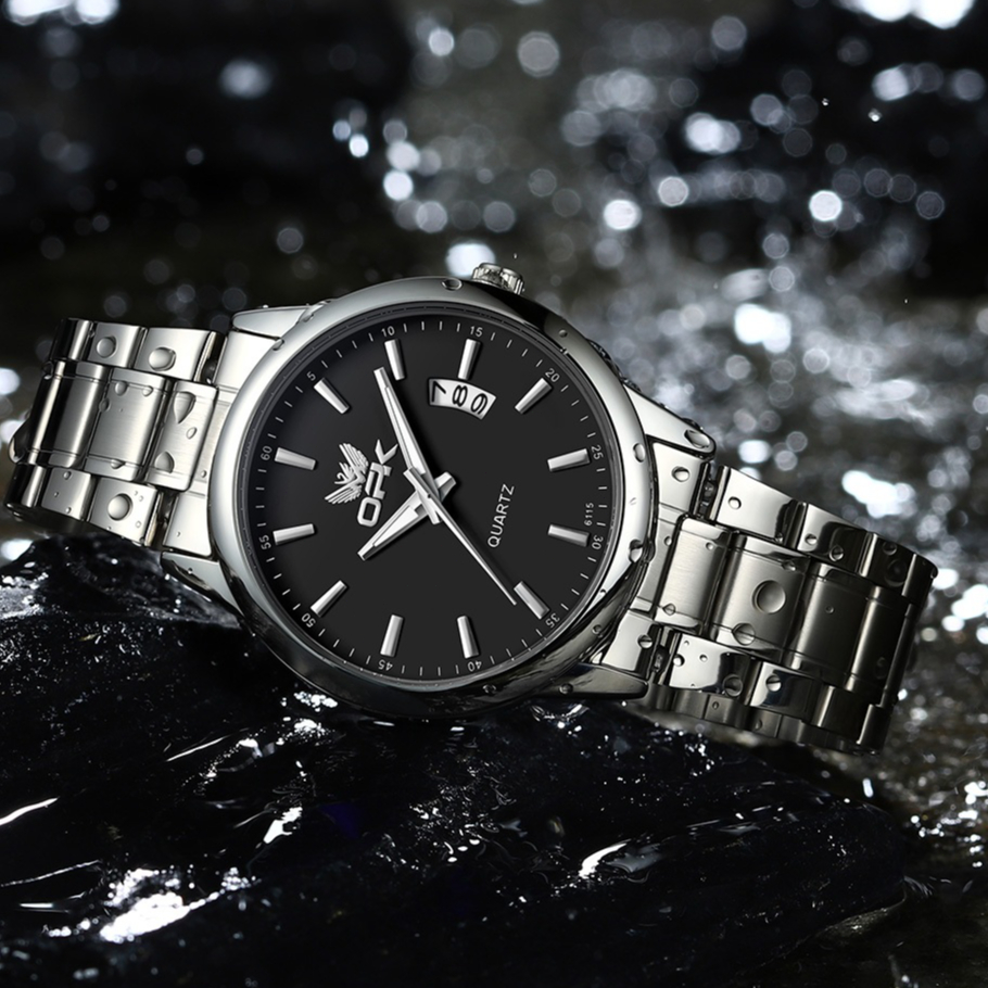 ‌com caixa【Alta Qualidade】Marca de Luxo OPK 6010 Relógio de Quartzo Relógio à Prova D'água Estilo clássico 980 6003 em Oferta na Shopee