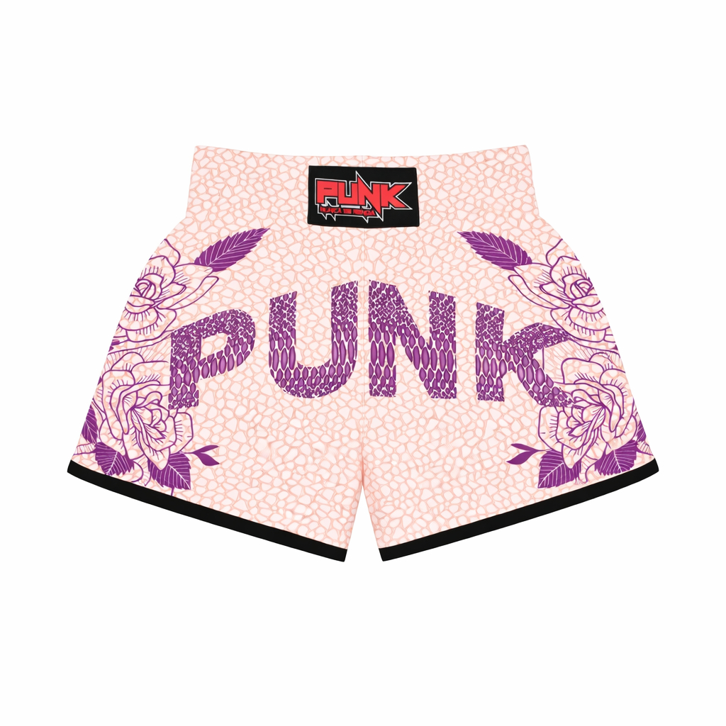 Short Treino/passeio/muay Thai Feminino Infantil Sublimado Snake Punk