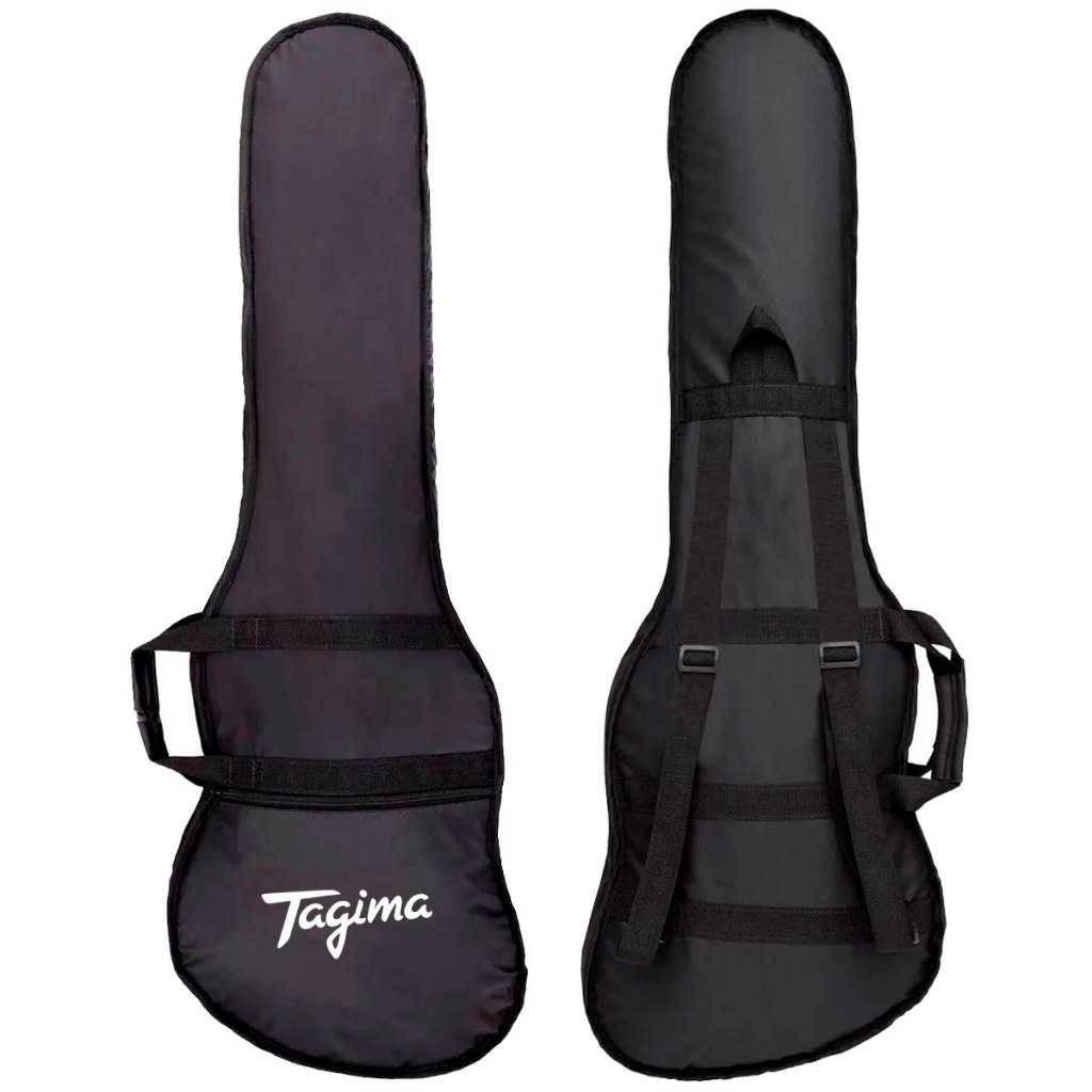 BAG CAPA ALMOFADADA PARA CONTRA BAIXO TAGIMA COM ALÇAS E BOLSO