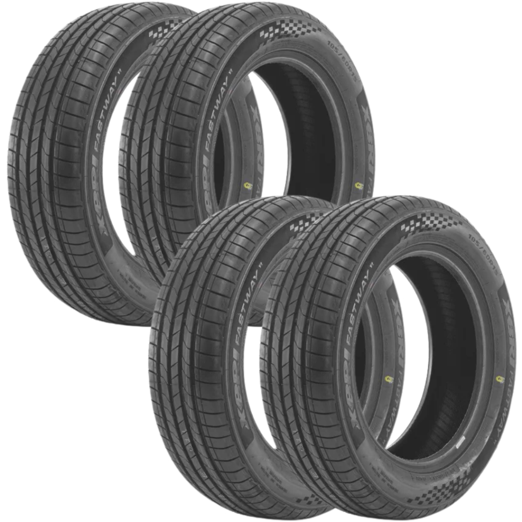 Jogo 4 Pneus 185/60 R15 XBRI Fastway Y1 84H Aro 15 Novos