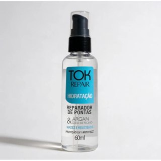 Óleo De Argan E Rícino Tok Cosméticos - Reparador De Pontas em Oferta na Shopee