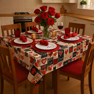 Toalha de Mesa Térmica Impermeável Plástico 4 6 8 Lugares Retangular Antimancha Fácil Limpeza em Oferta na Shopee