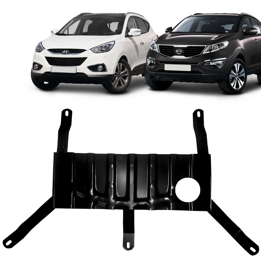 Protetor de Carter Ix35 2011 A 2019 Kia Sportage 2011 A 2016