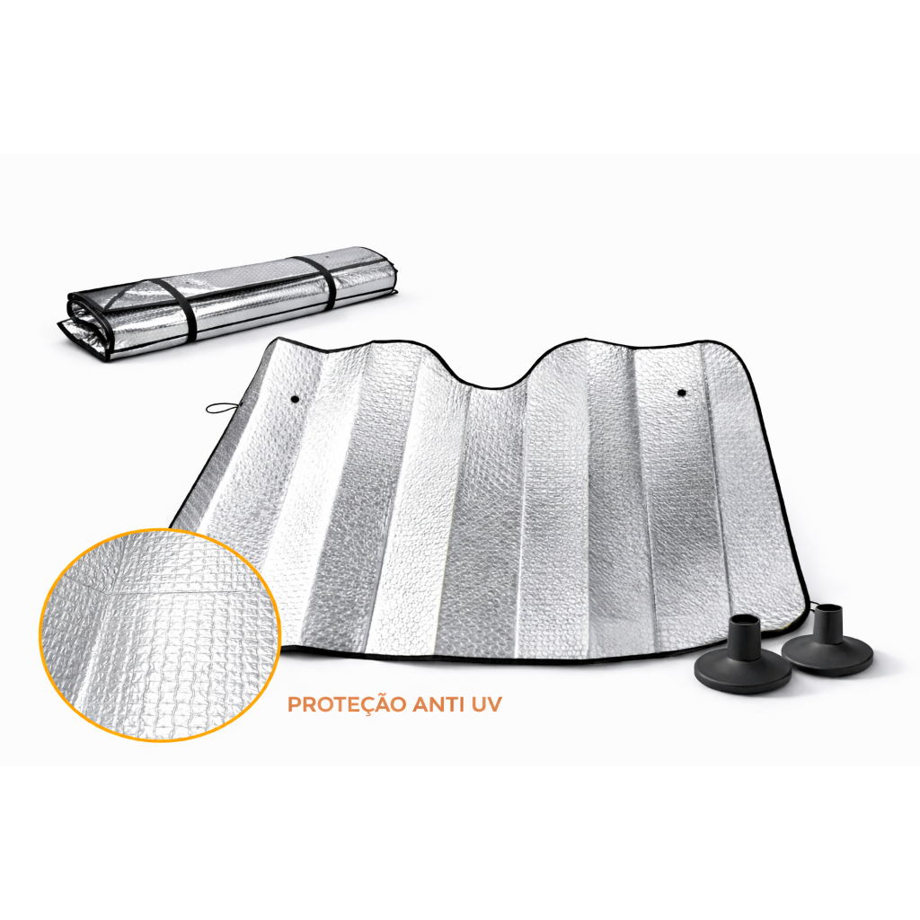 Tapa Corta Para Quebra Sol Protetor Solar Parabrisa  Proteção Uv Resistente Laminado Painel Carro