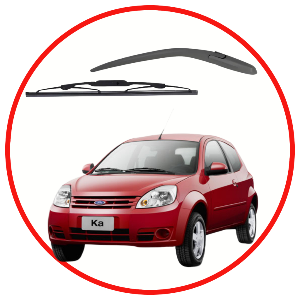 Haste Braço limpador Traseiro c/ Palheta  Ford Ka 2008 a 2013