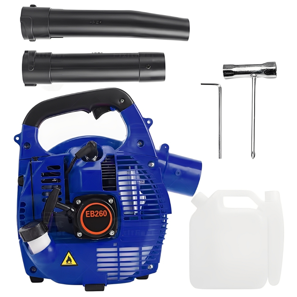 Soprador a Gasolina 2 Tempos 25.4cc Potente para Jardim Folhas e Obras Leve Portátil 4,5kg