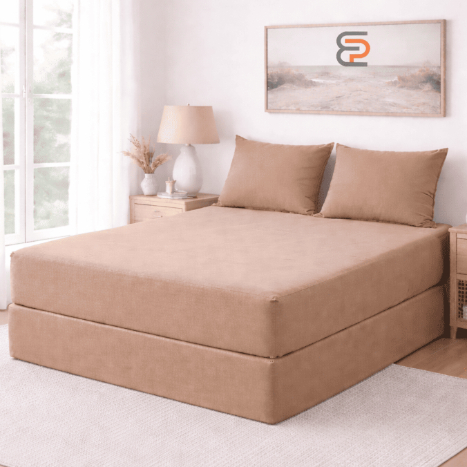 CAPA LUVA PROTETORA P/ CAMA BOX EM MALHA GEL - KING