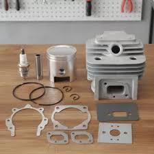 Kit Cilindro Juntas Roçadeira 43cc P/ Toyama Vulcan Garthen Tekna Nakashi Terra Branco