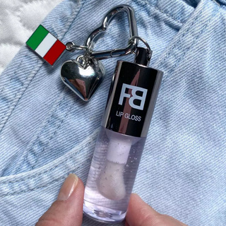 Lip Gloss Italia Coconut com Chaveiro Efeito Espelhado Tendência 2026 FavorBeauty em Oferta na Shopee