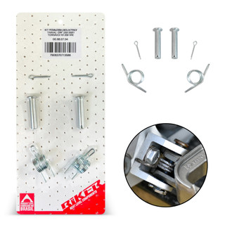 Kit Pedaleira Mola Pino Trava Biker Crf230 Crf250 Crf300 Xr200 Xr250 Bros Xre300