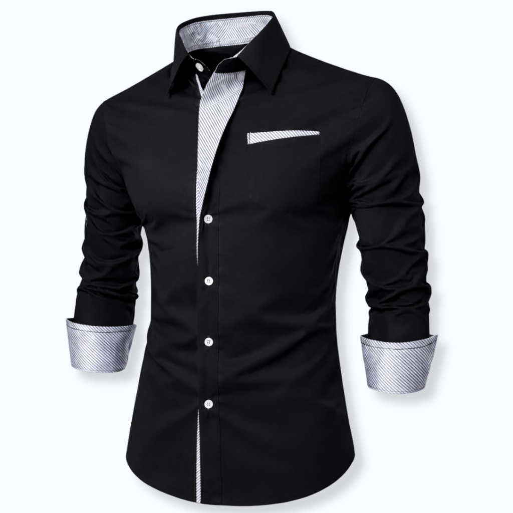 Camisa Social Masculina Slim Fit Premium – Tecido Confortável, Não Amassa Fácil, Pronta Entrega