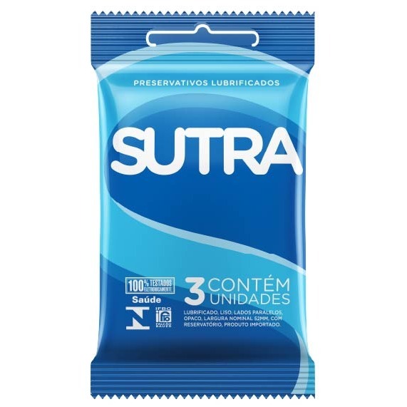 Preservativo Sutra 3 Unidades Clássico DKT
