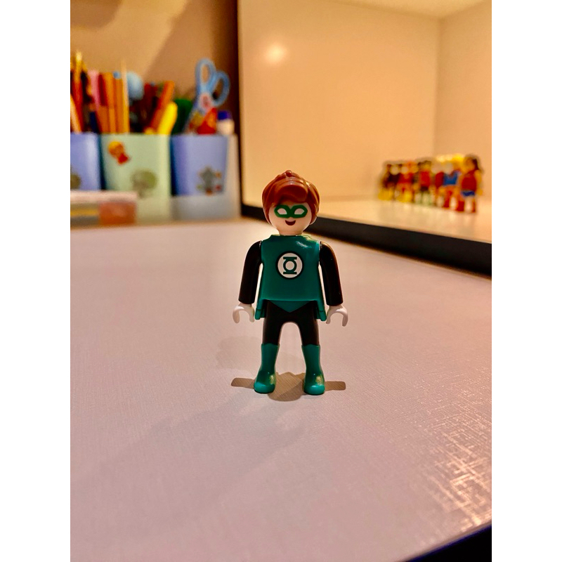 Lanterna Verde, Playmobil DC, Coleção Kinder Ovo