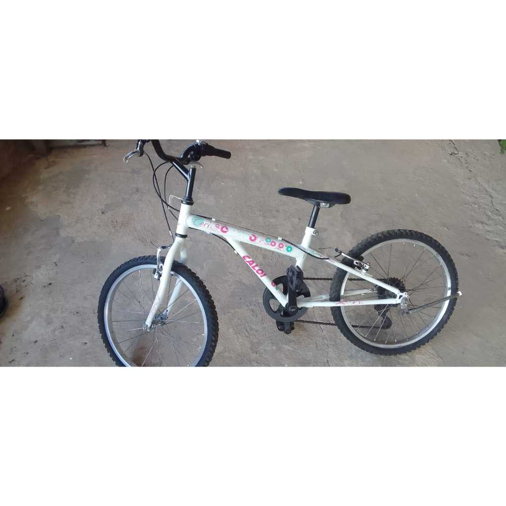 Bicicleta Caloi Ceci Aro 20 Feminina com 7 Marchas