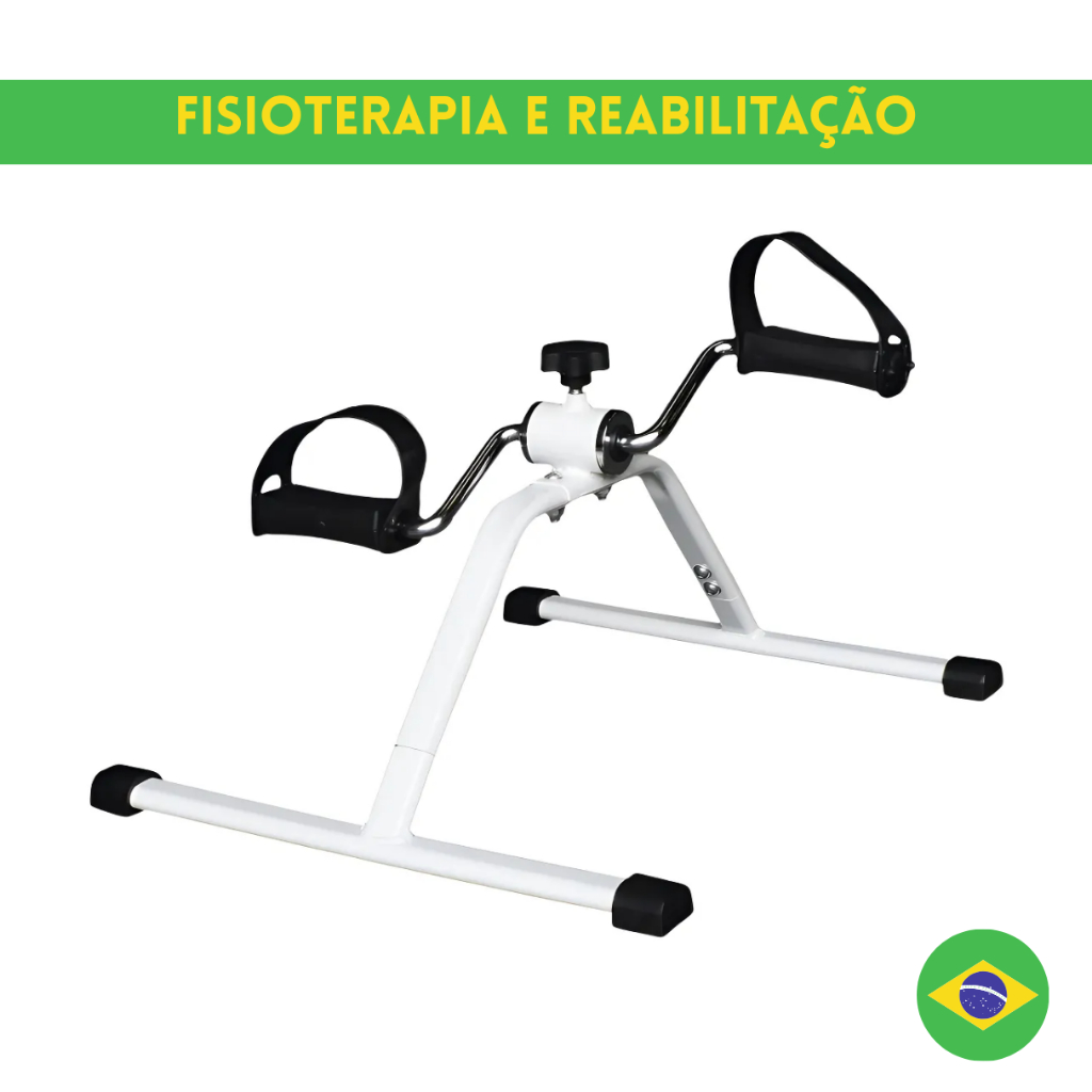 Mini Bicicleta Ergométrica Bike Fisioterapia  e Reablitação - Polex Full Training