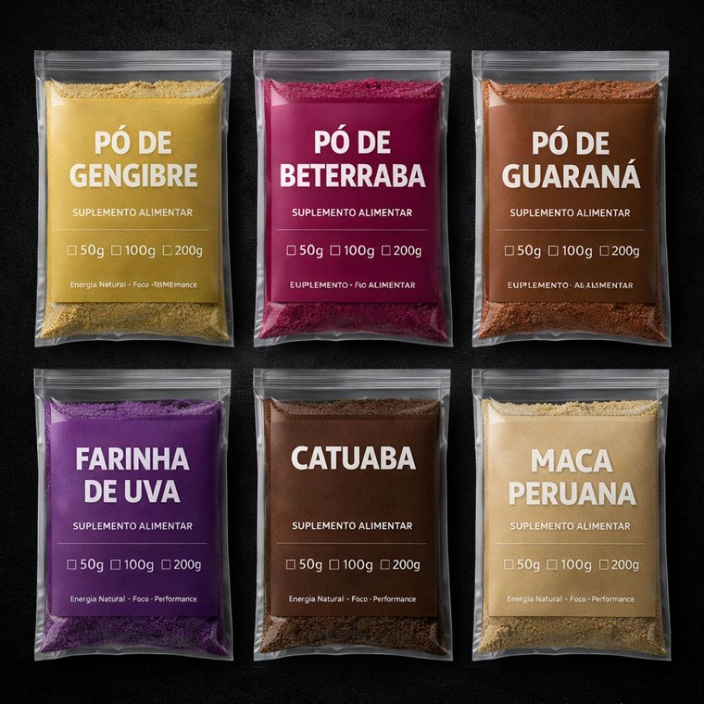Pré-treino natural com beterraba, gengibre e guaraná