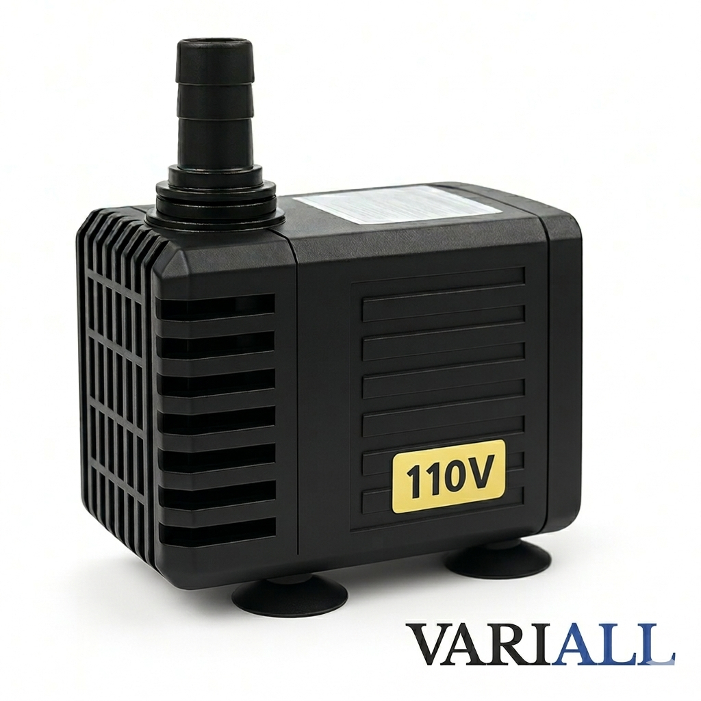 Bomba Submersa 1000L/H para Lago Aquário Fonte Cascata Chafariz Água Doce Salgada 110V