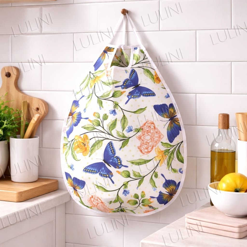 Puxa Saco Porta Sacolinha Parede Dispenser Sacolas Estampado