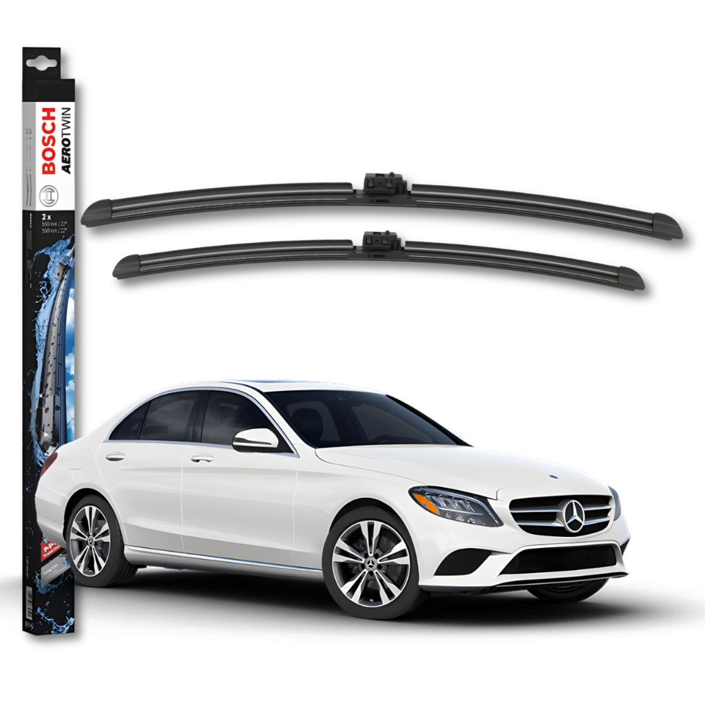 Par Palheta Original Bosch Aerotwin Mercedes C180 2015-2020