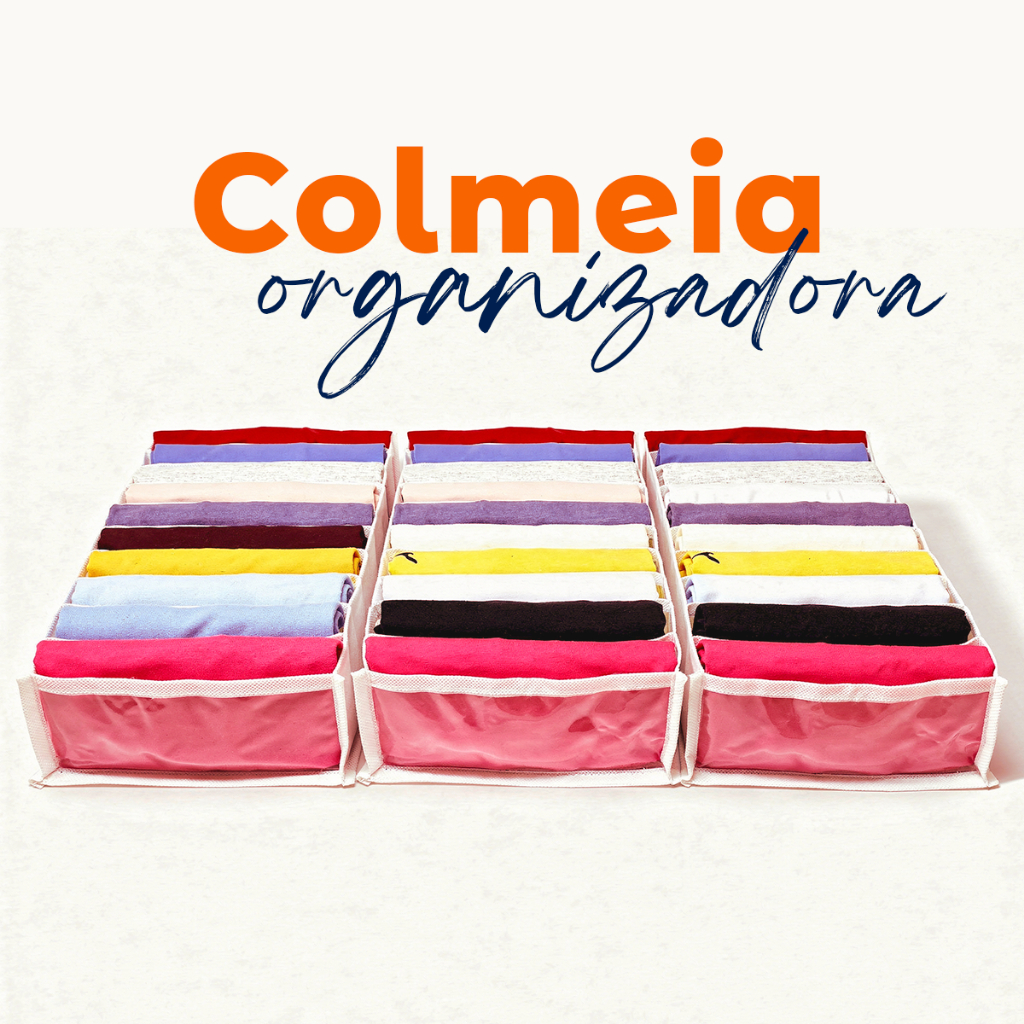 3 Colmeias Organizadoras de Armário e Gaveta para Biquínis e Camisetas em Oferta na Shopee