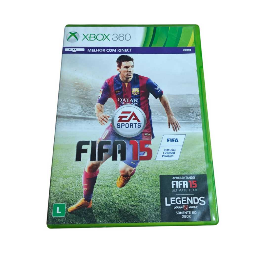 (USADO) Jogo Fifa 15 Xbox 360 Mídia Física