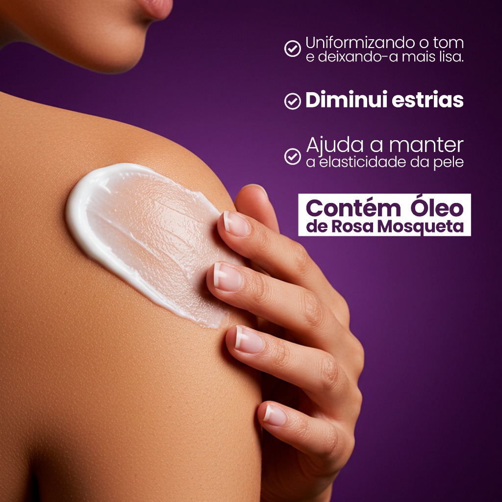 Creme Corporal Cicatricure Anti Estrias 250g - Óleo da Rosa Mosqueta e Niacinamida · foto 2