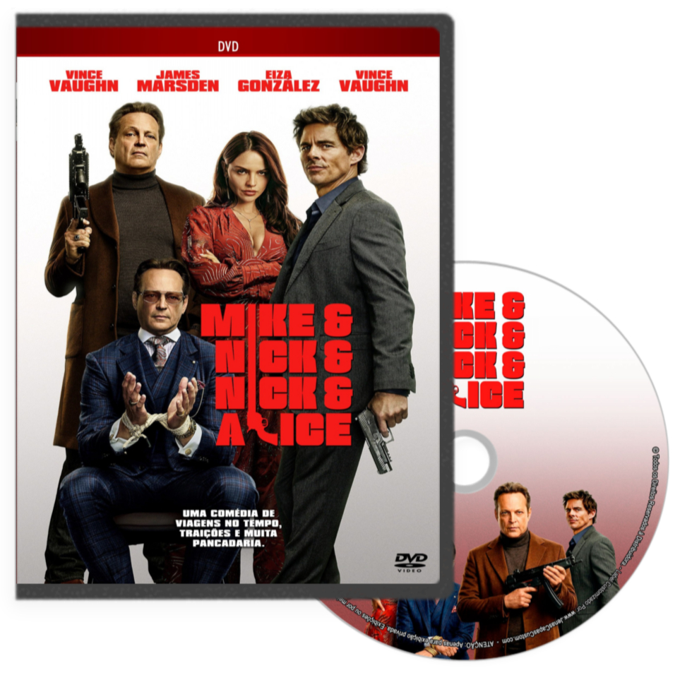 DVD - Mike & Nick & Nick & Alice (2026) (Dublado e Legendado)