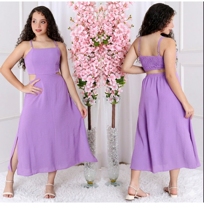 VESTIDO LONGO JUVENIL FEMININO 12 14 16 ANOS FESTA