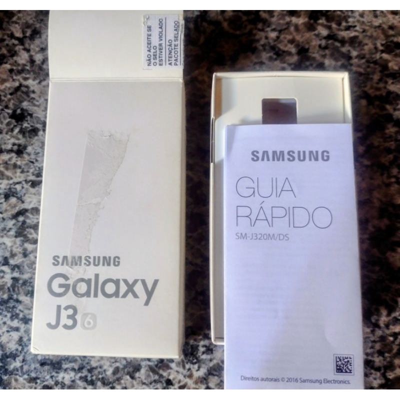 Caixa (APENAS A CAIXA) Original Celular Samsung Galaxy J3 2016