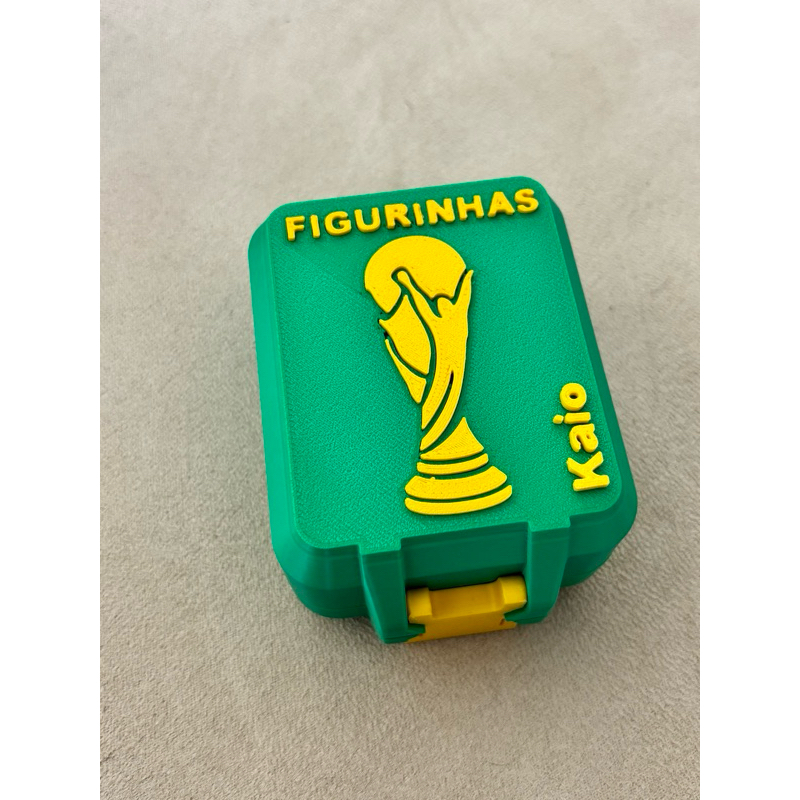 Porta Figurinha Copa do Mundo 2026 | Organizador Cards Futebol | Caixa Figurinhas FIFA