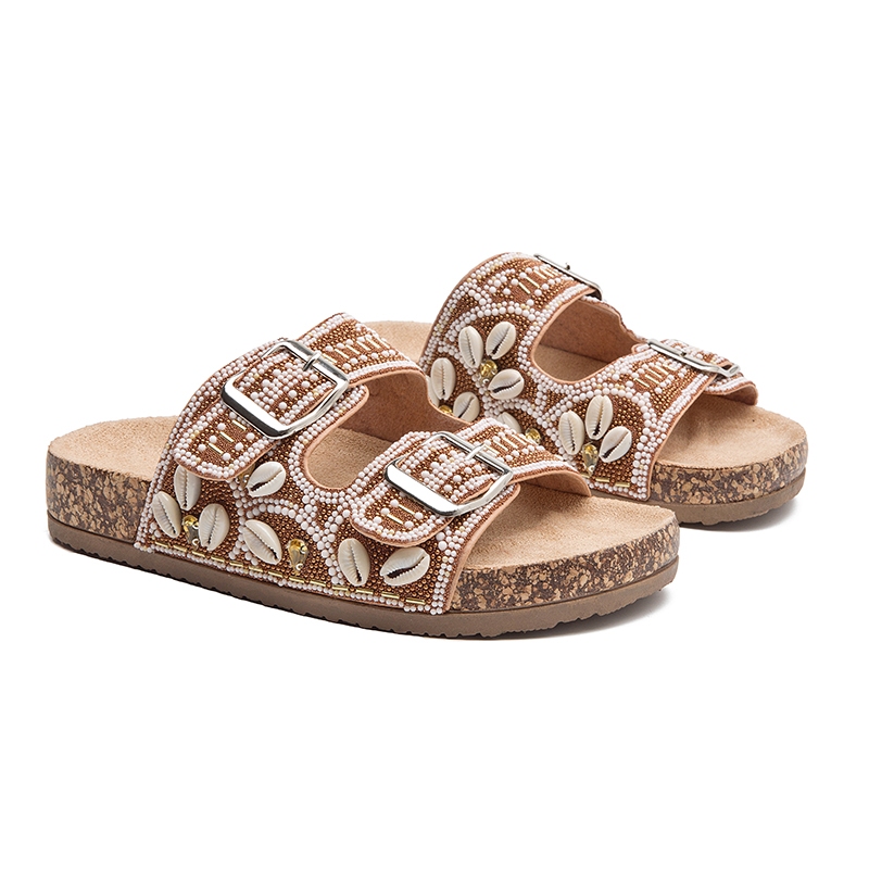 Sandalia Slide Estilo Birken Papete Confortavel Feminina Solado Antiderrapante uso Diario Meijile