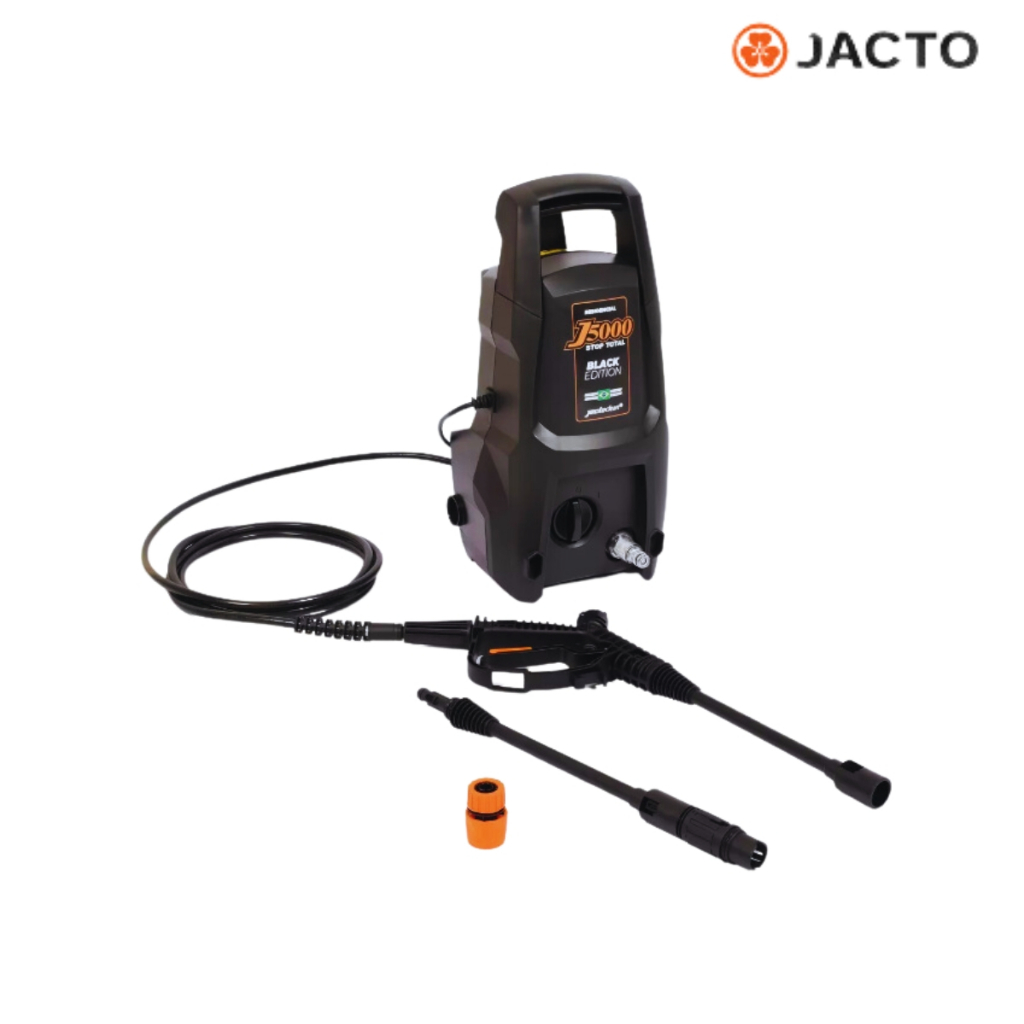 Lavadora De Alta Pressão J5000 Black Ed Stoptotal Jacto 127v