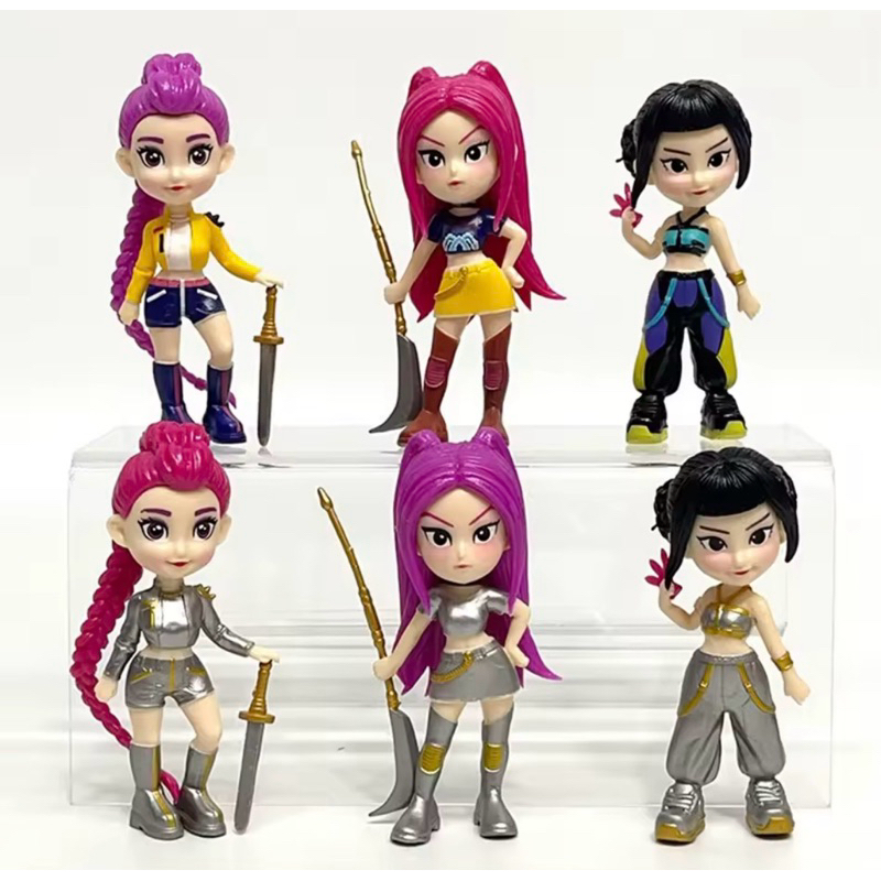 Bonecas Huntrix K-Pop Mira Zoey Rumi Colecionável Brinquedo Infantil
