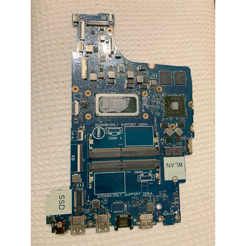 Placa Mãe Dell Inspiron 15 Para RETIRAR PEÇAS - PartNumber EDI73 LA-G711P