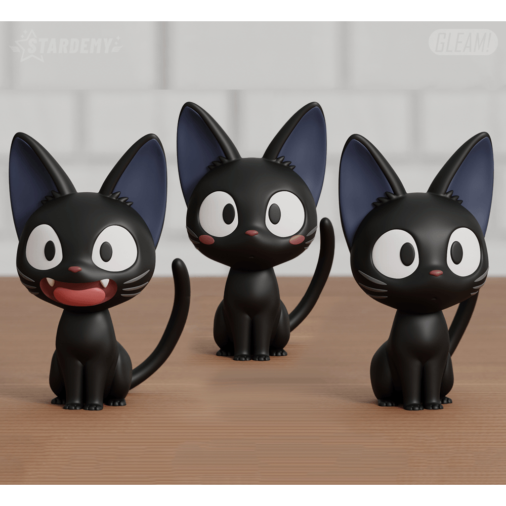 Miniaturas Studio Ghibli – Totoro, Jiji - Personagens Variados Colecionáveis