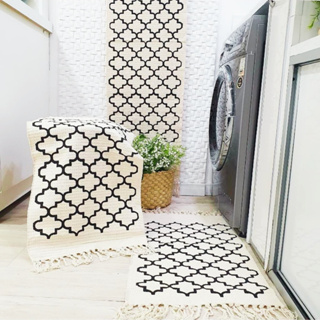 Kit Passadeira Cozinha 3 Peças Geométrica Tear Nozinho em Oferta na Shopee