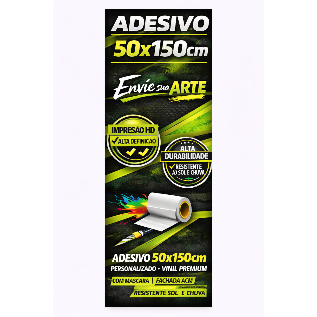 Adesivo Super aderente I Tamanho Premium:50x150cm I Melhor opção do mercado