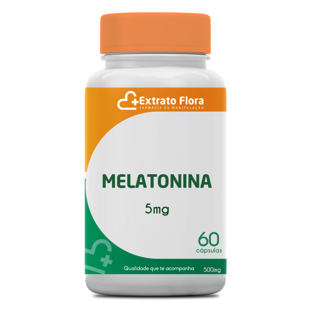 Melatonina | Cápsulas manipulado (dormir bem)