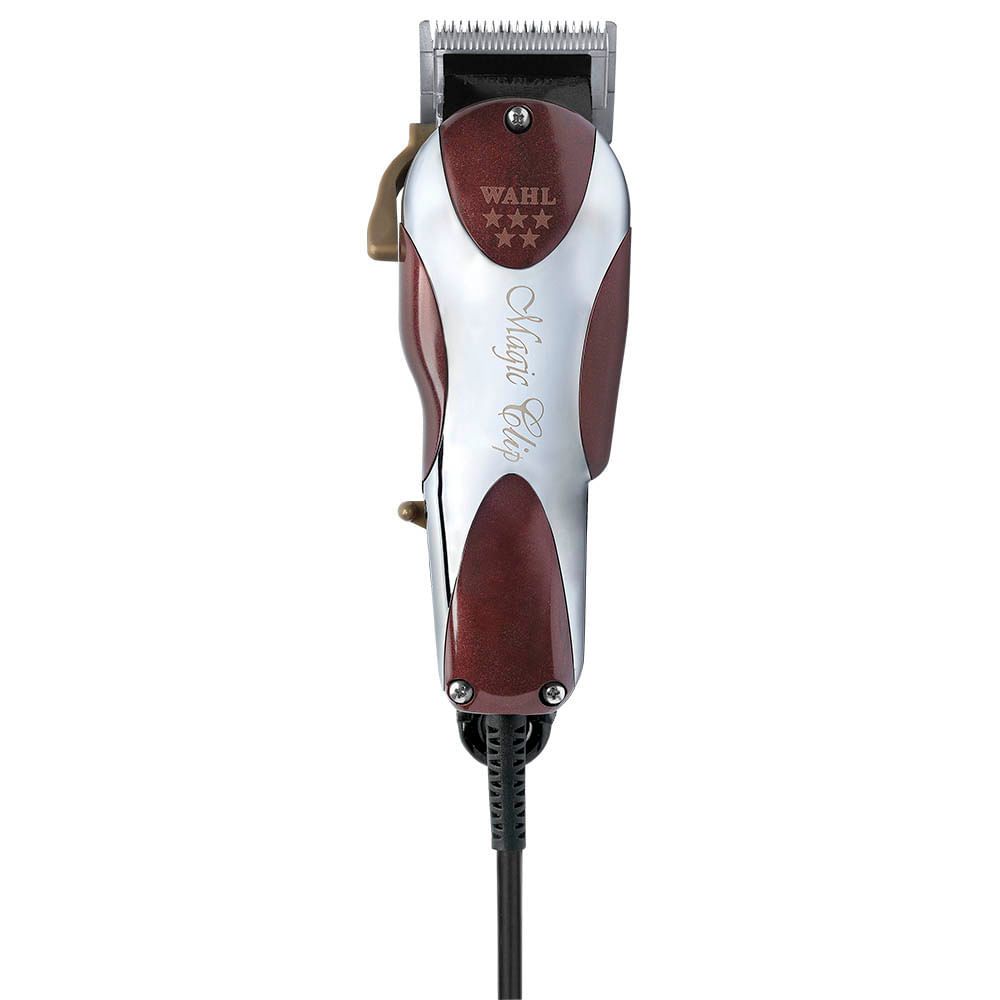 Wahl Maquina de Corta Cabelo Magic Clip Com Fio 220v Motor Vibratório V9000 Para Barbeiros profissionais