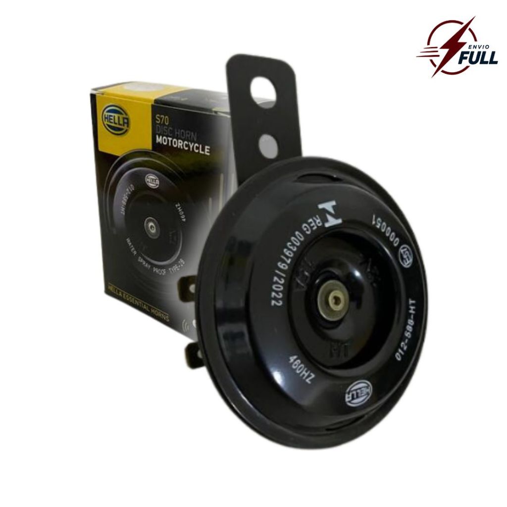 Buzina Moto Cg Fan Titan 125 150 160 Buzina Bibi Moto Buzina Fan Buzina Titan Original Hella 12v