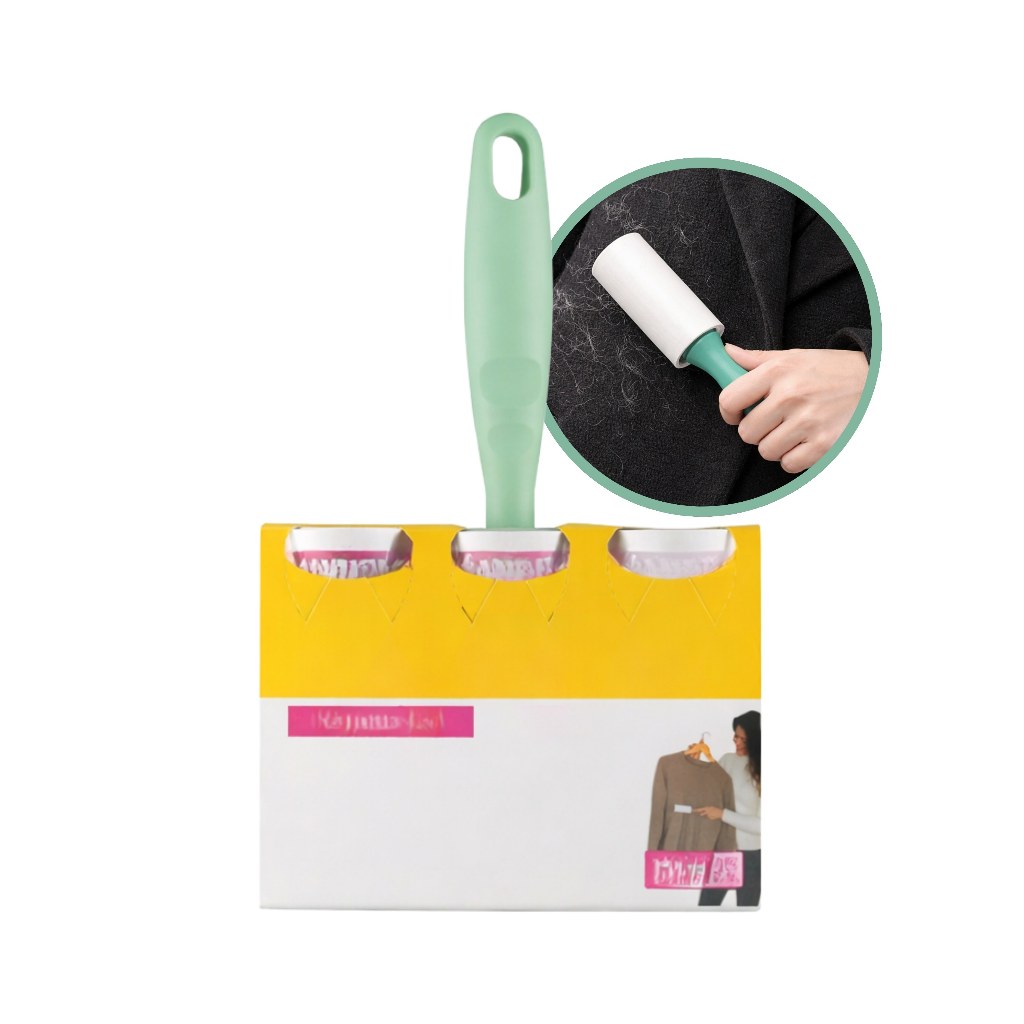 Tira Pelo Roupa Rolo Adesivo Limp Sofa Cama Leve3pg2 50fl.cd