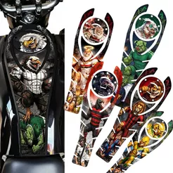 Adesivo Tanque Personalizado Compatível Fan Titan Ano 16 a 26