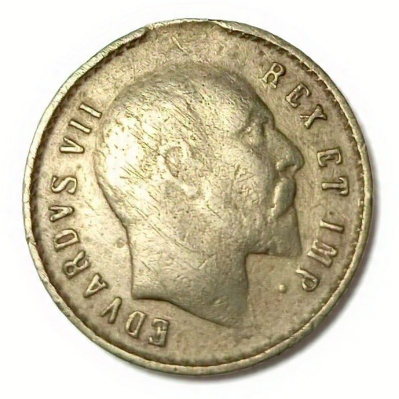 Token Medalha Antiga Eduardo VII Reino Unido