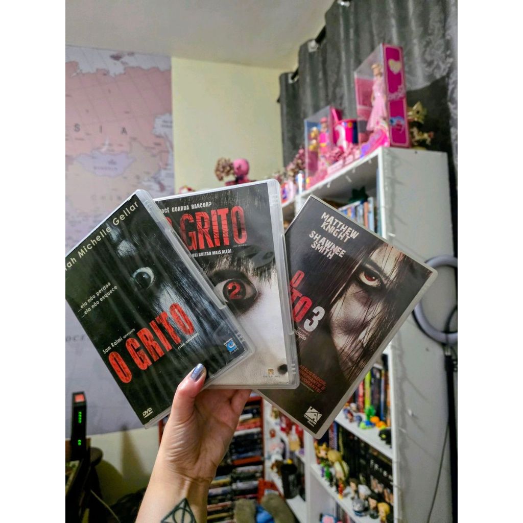 Dvd O Grito Trilogia