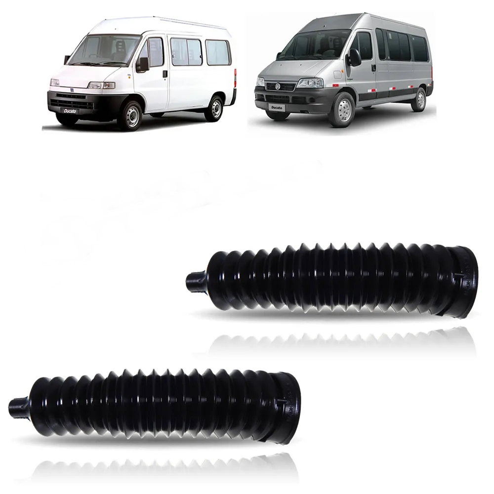 Kit 2 Coifa Caixa Direção Ducato Boxer Jumper 1994 1995 1996 1997 1998 1999 2000 até 2017