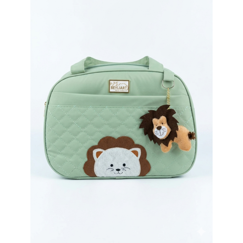 Kit De Bolsa Mala Maternidade 5 Peças Completo Safari — imagem 2 de 2