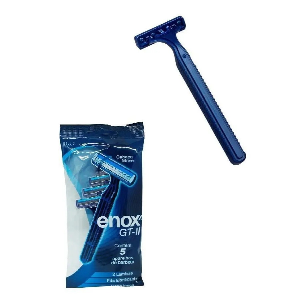 Barbeador Enox descartável 5 un